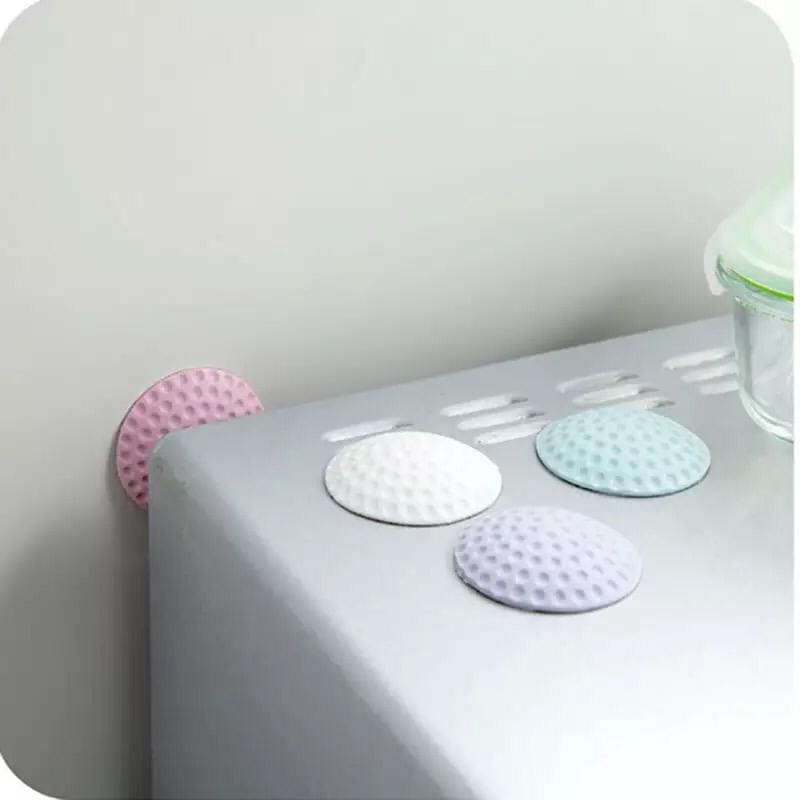 Set Of 6 Mute Wall Bumper, Wall Thickening Self Adhesive Wall Protector, Rubber Strong Gel Back Door Knob, Shockproof Crash Pad Set Of 6 Mute Wall Bumper, Wall Thickening Self Adhesive Wall Protector, Rubber Strong Gel Back Door Knob, Shockproof Crash Pad